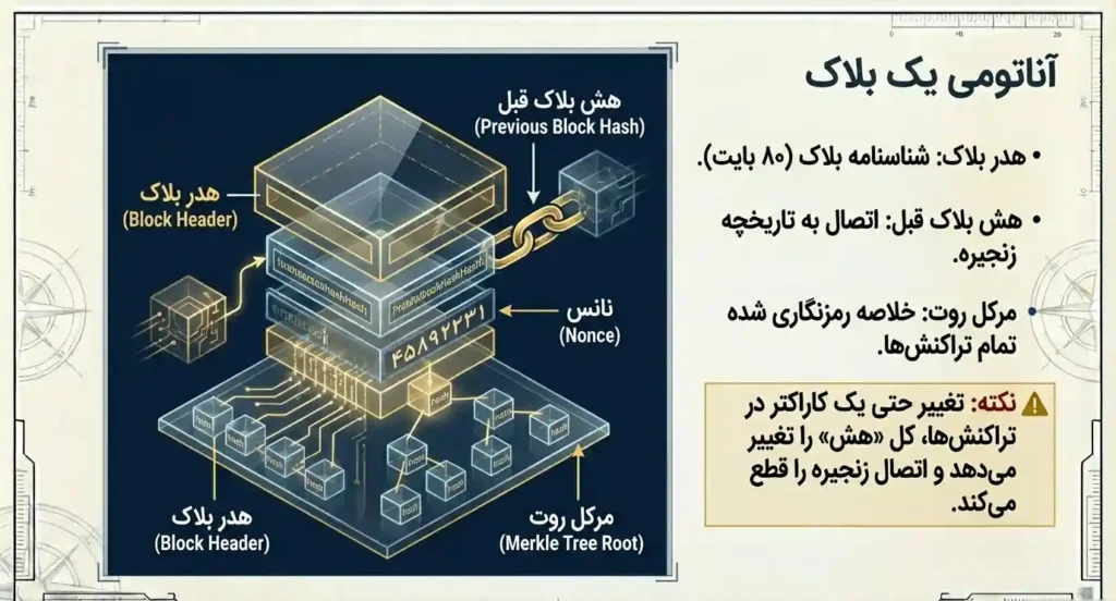 آناتومی بلاک بیت کوین