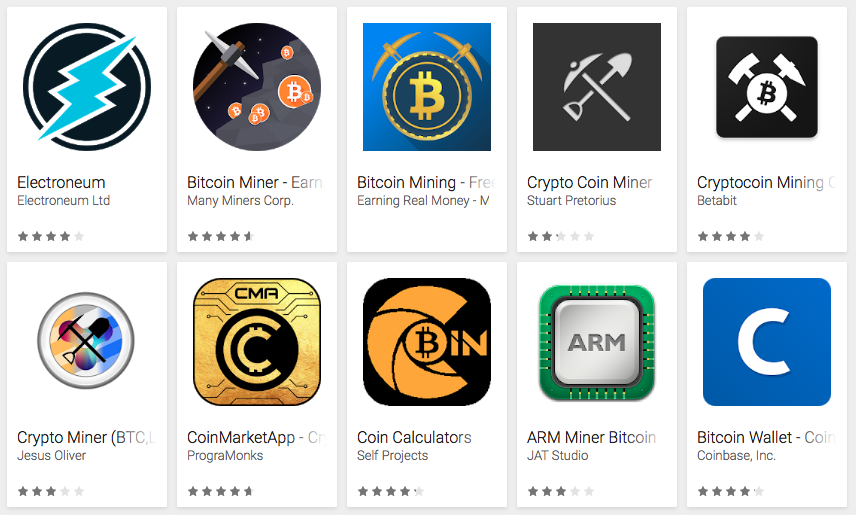 android crypto mining app