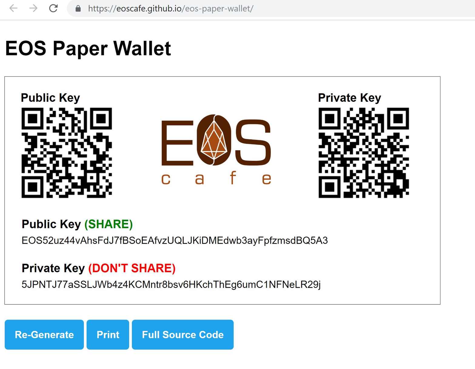 paper - ایجاد کیف پول EOS و چگونگی وارد کردن آن به اسکتر (Scatter)