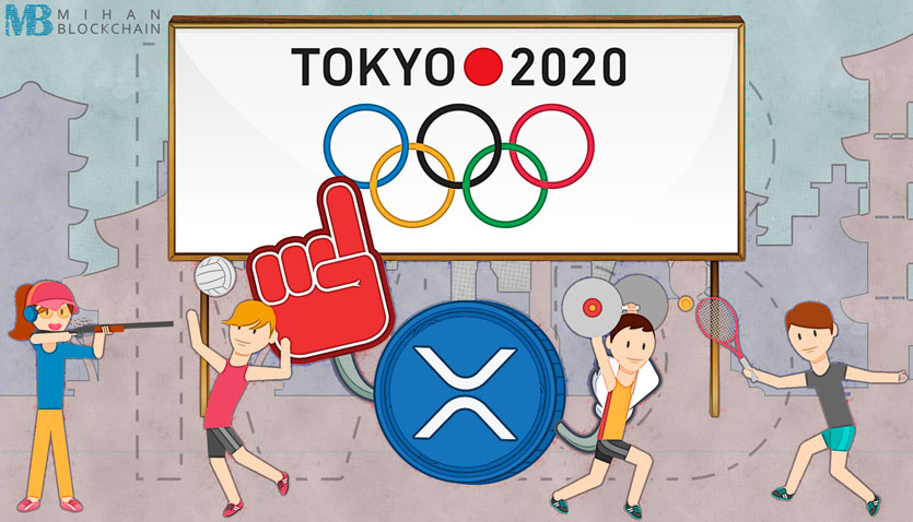 xrp ارز دیجیتال رسمی المپیک 2020