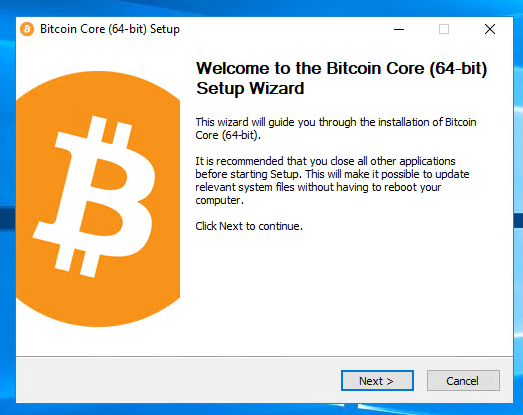 Bitcoin Core Install