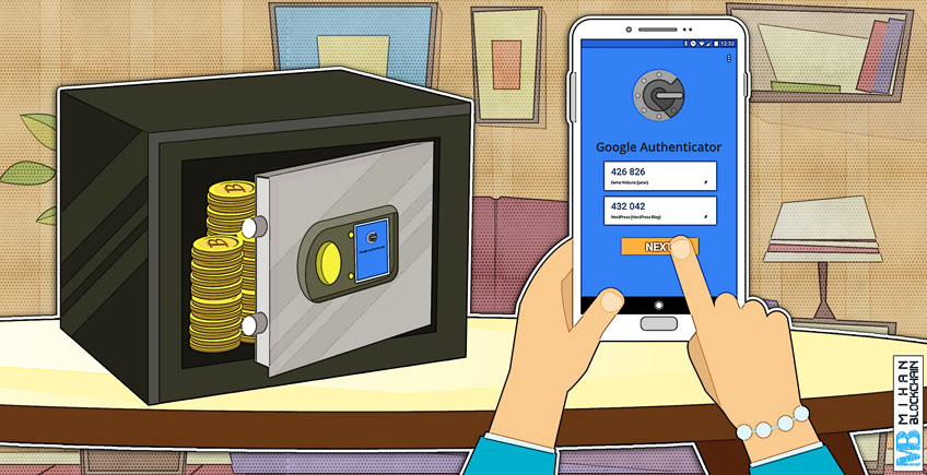 آموزش کار با تایید دو مرحله ای گوگل (Google Authenticator)