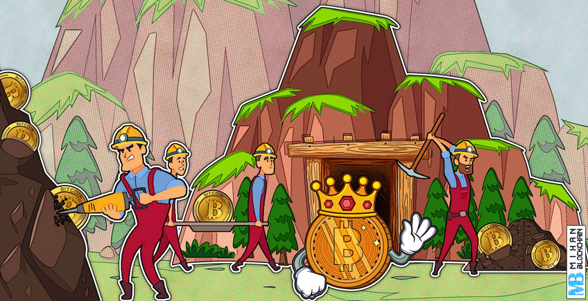 افزایش هش ریت بیت کوین