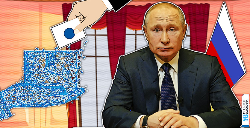 انتخابابت روسیه بر بستر بلاک چین