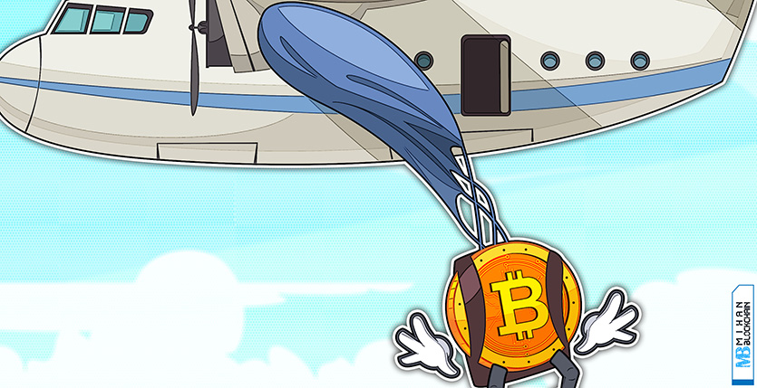 کاهش قیمت بیت کوین