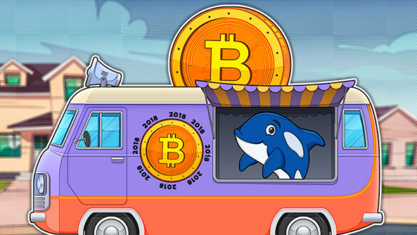 نهنگ های بیت کوین در حال فروش دارایی