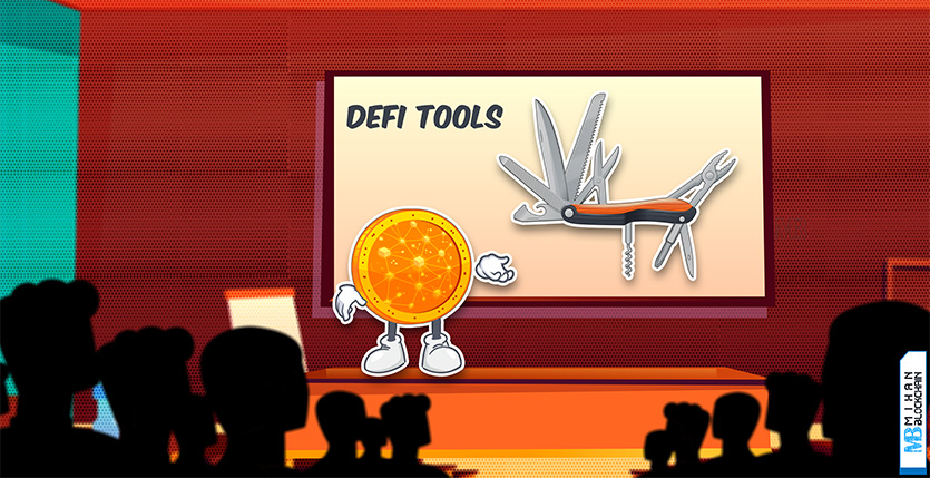 DeFi tools - ابزار‌های امور مالی غیرمتمرکز - ابزارهای Defi - ابزارهای کاربردی دیفای - ابزارهای مفید دیفای