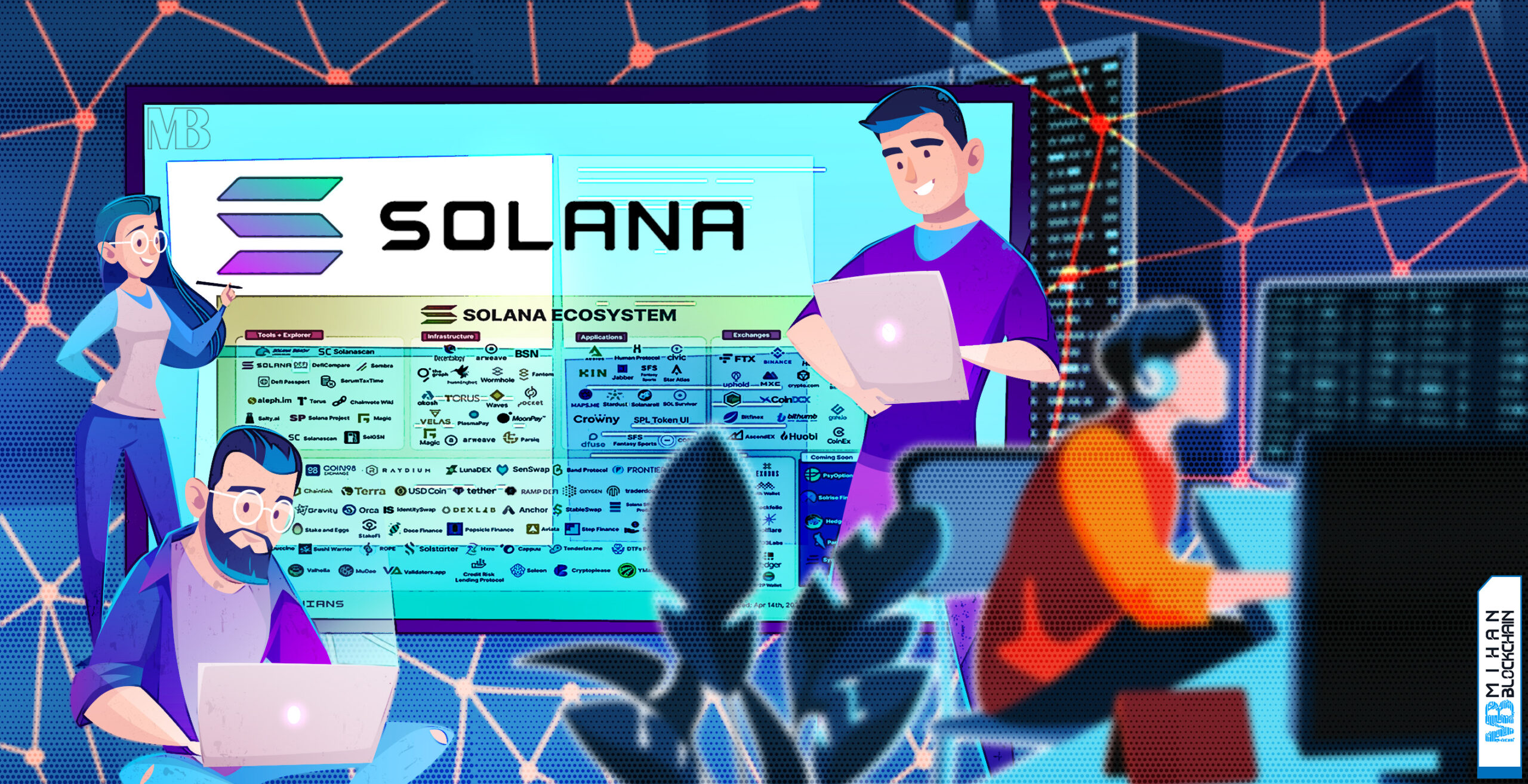 پروژه های دیفای شبکه سولانا solana