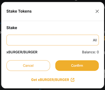 تایید مقدار سرمایه‌گذاری در استخر xBurger/Burger - برگر سواپ چیست