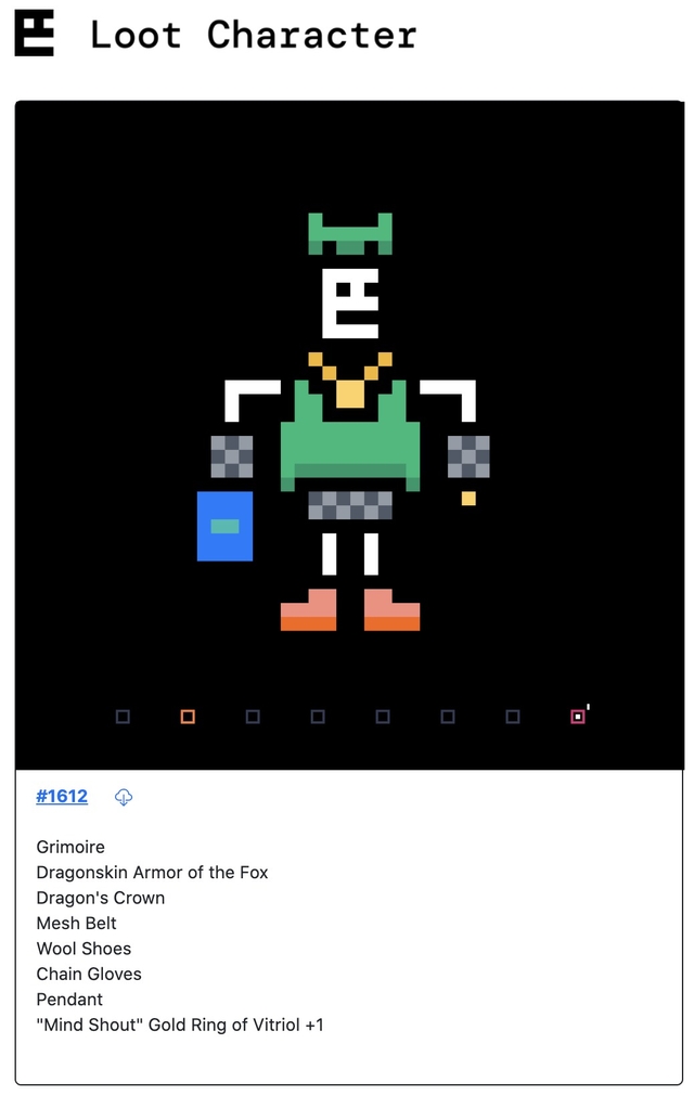 Pixel Character Generator
