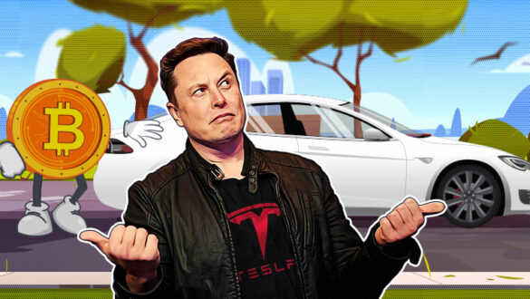 ایلان ماسک تسلا پذیرش بیت کوین Elon Musk tesla btc
