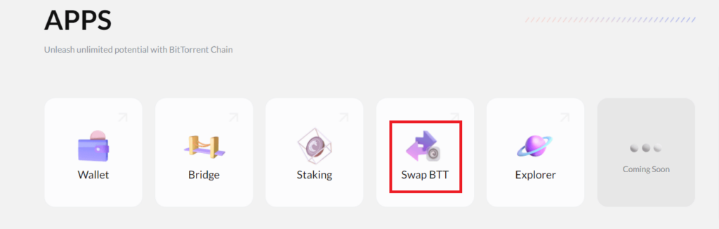 نحوه انجام btt swap