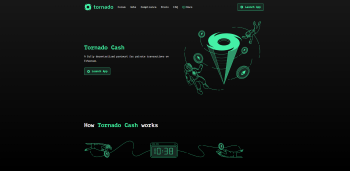 پلتفرم Tornado Cash