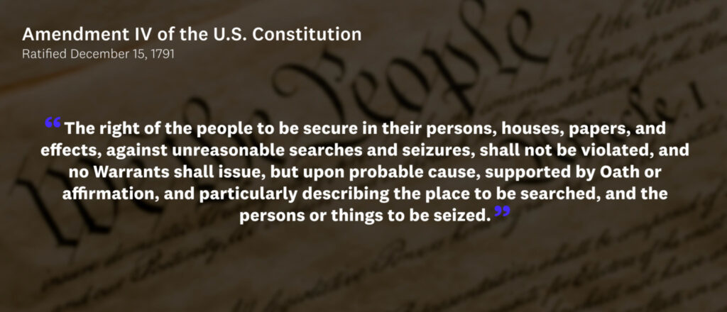 متن متمم چهارم قانون اساسی ایالات متحده 