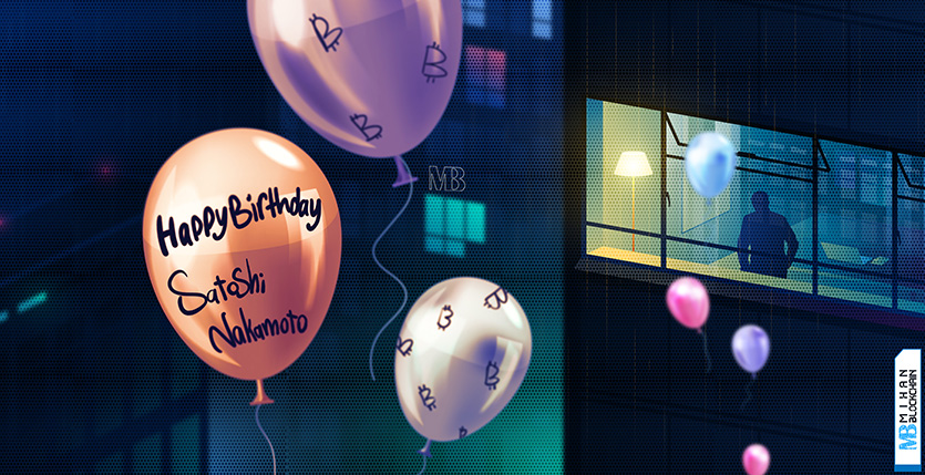 تولد ساتوشی ناکاموتو Satoshi Nakamoto's birthday
