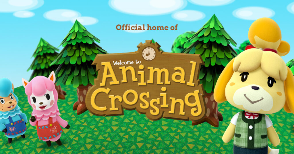 دنیای خیالی Animal Crossing. منبع: Animal-crossing
