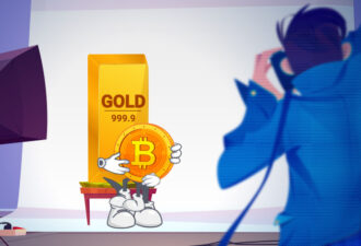 فیچر Bitcoin-analysis using gold تحلیل قیمت بیت کوین با استفاده از طلا