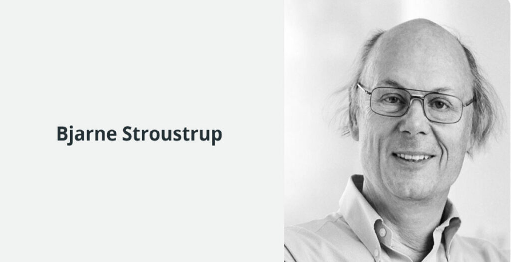 بیارنه استروس تروپ (Bjarne Stroustrup) توسعه دهنده زبان برنامه نویسی C++