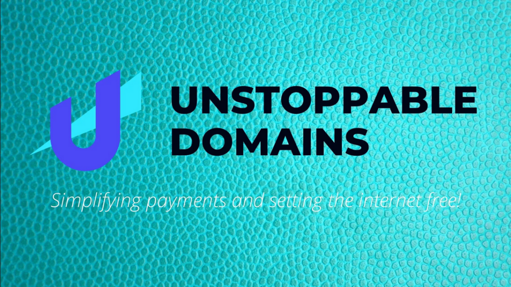 سرویس Unstoppable Domains