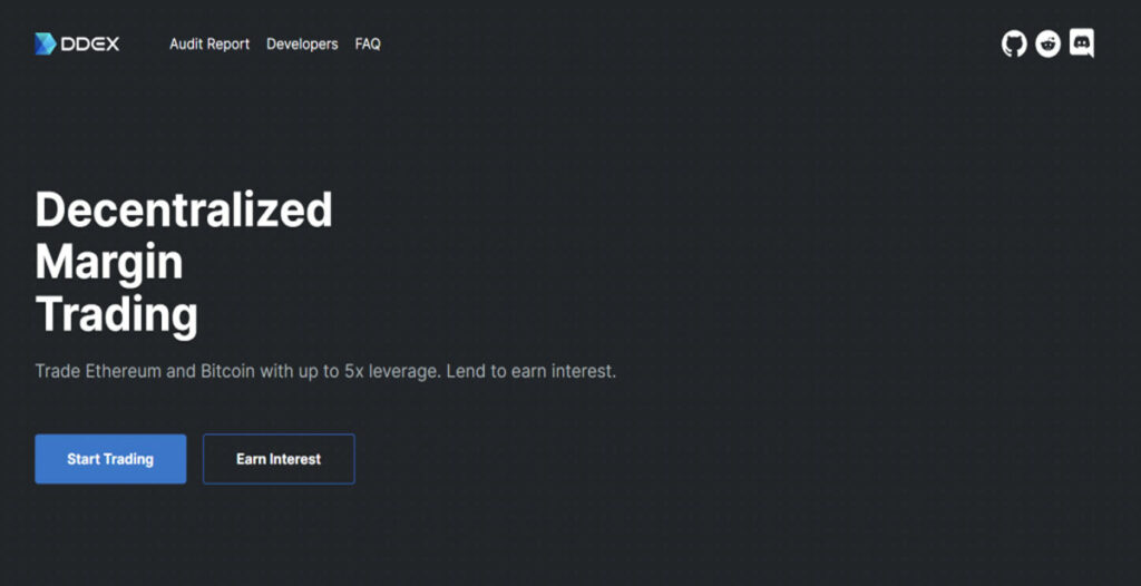 صرافی غیرمتمرکز Margin DDEX معاملات دائمی لوریج