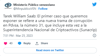 توییت ونزوئلا