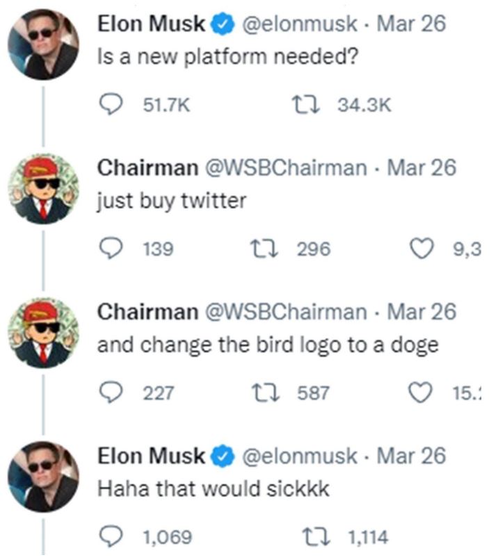 توییتر ایلان ماسک در مورد تغییر لوگو توییتر