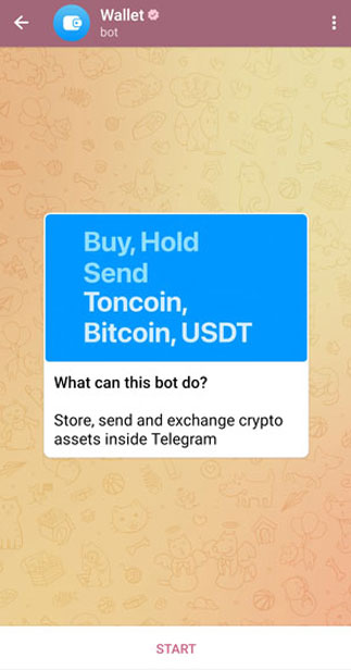 نصب و راه‌اندازی کیف پول تلگرام 