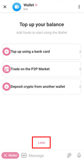 چطور کیف پول تلگرام را نصب کنیم