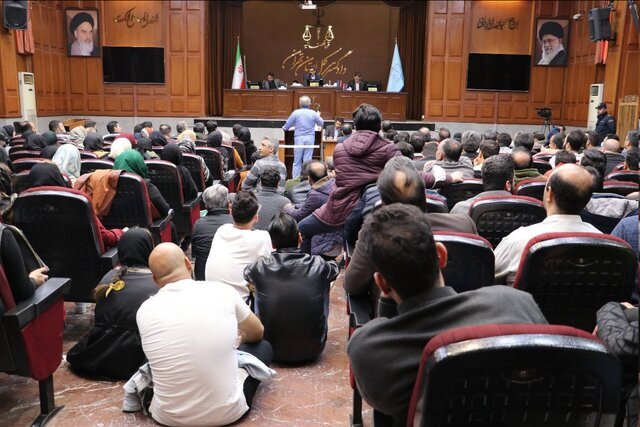 
تصویری از هفتمین جلسه دادگاه پرونده کینگ‌ مانی