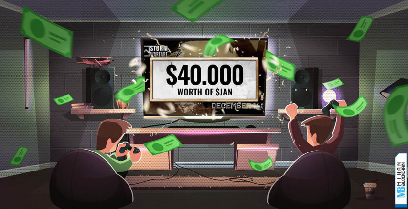شرکت در مسابقه ۴۰,۰۰۰ دلاری بازی Storm Warfare