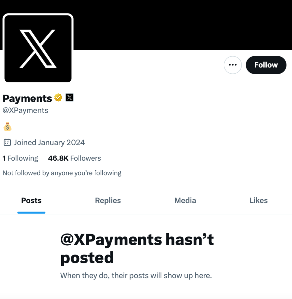 حساب کاربری XPayments در پلتفرم اکس