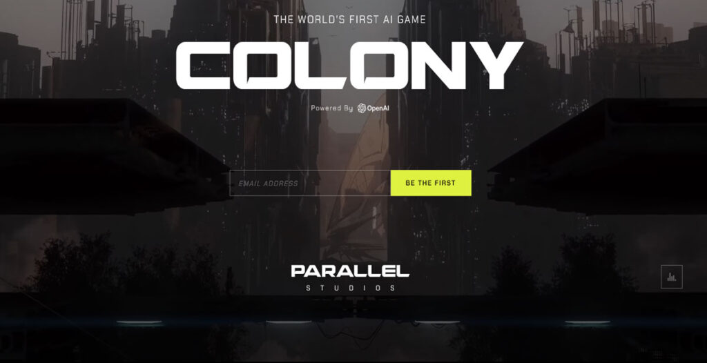 بازی Colony پروژه ارز دیجیتال AI