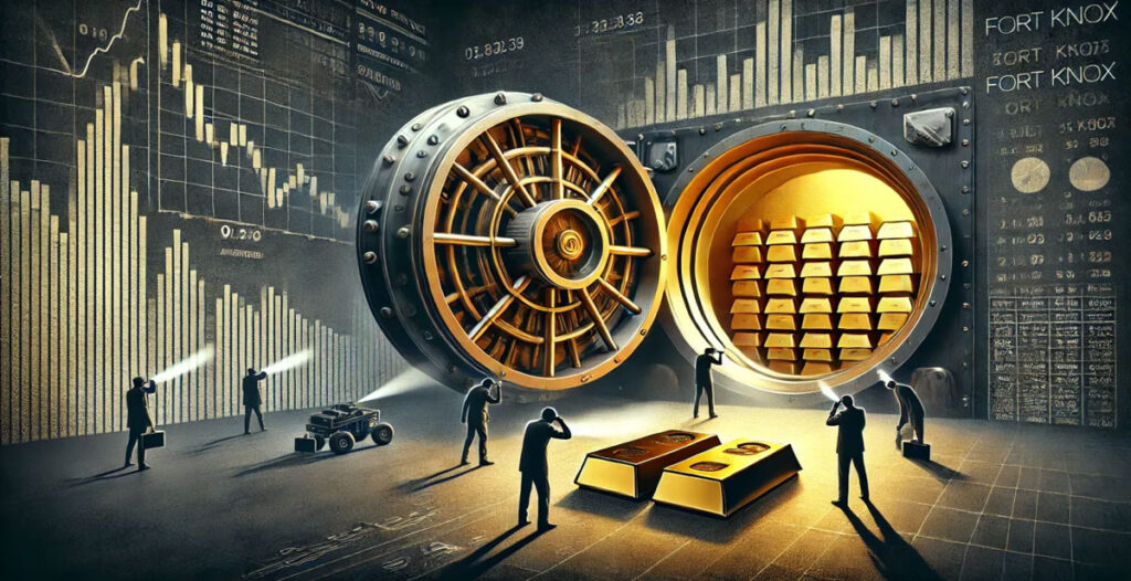 ارزیابی ذخایر طلای فورت ناکس