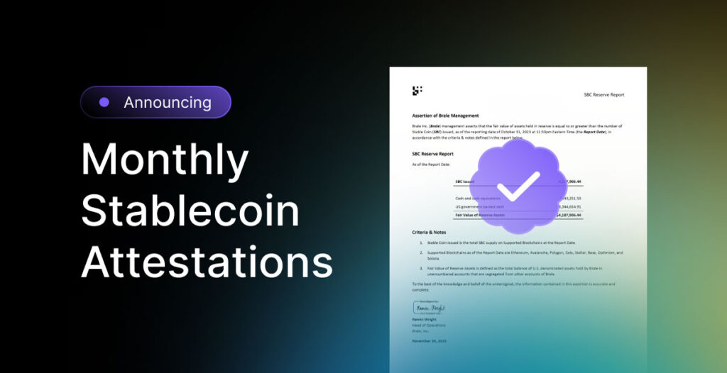 گزارش تایید ذخایر استیبل کوین