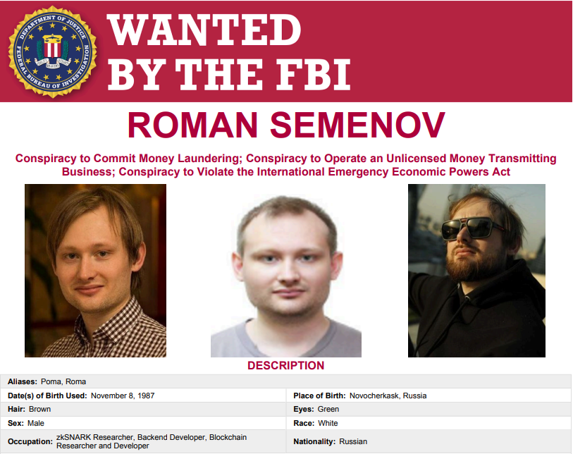 سمنوف هنوز متواری است - منبع: FBI