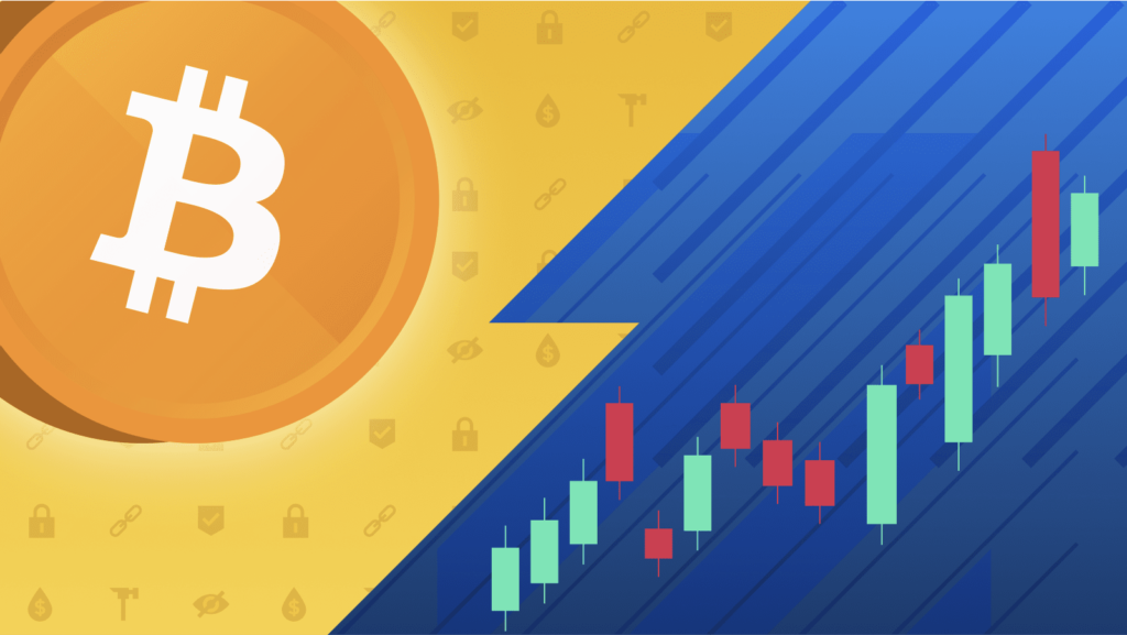 بیت کوین در برابر بازار سهام