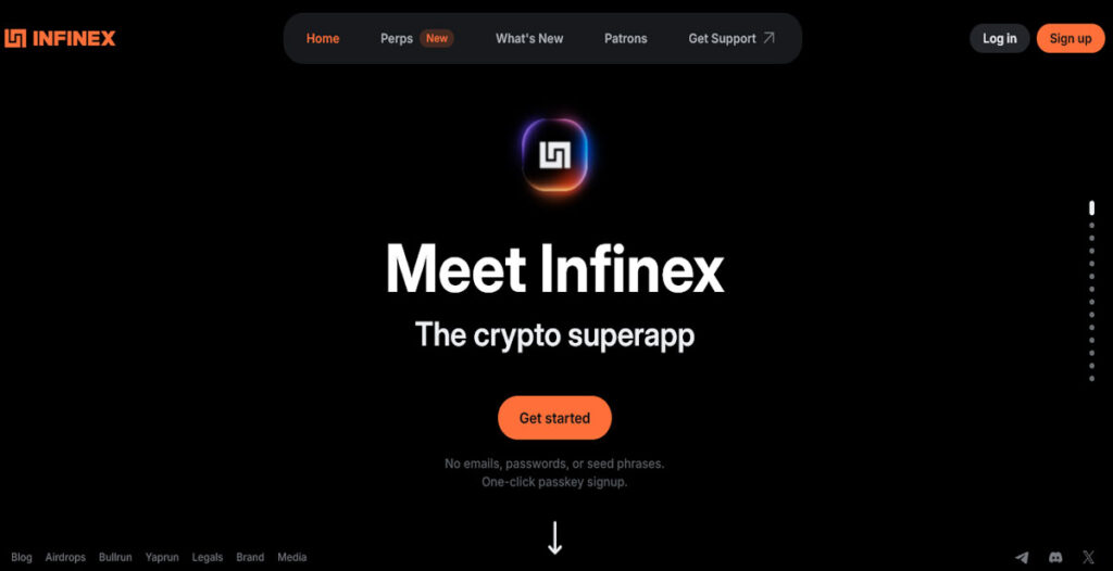 رویداد تولید توکن اینفینکس