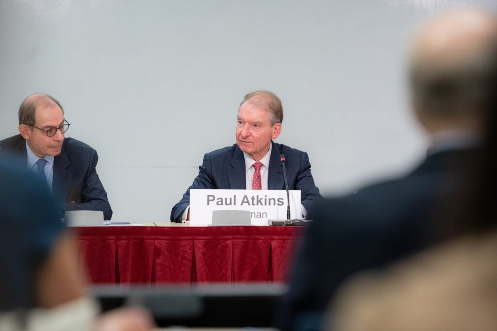 سخنرانی پل اتکینز در نشست SEC در ماه سپتامبر - منبع: Paul Atkins سخنرانی پل اتکینز در نشست SEC در ماه سپتامبر - منبع: Paul Atkins