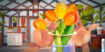 فیچر بیت کوین حباب گل لاله