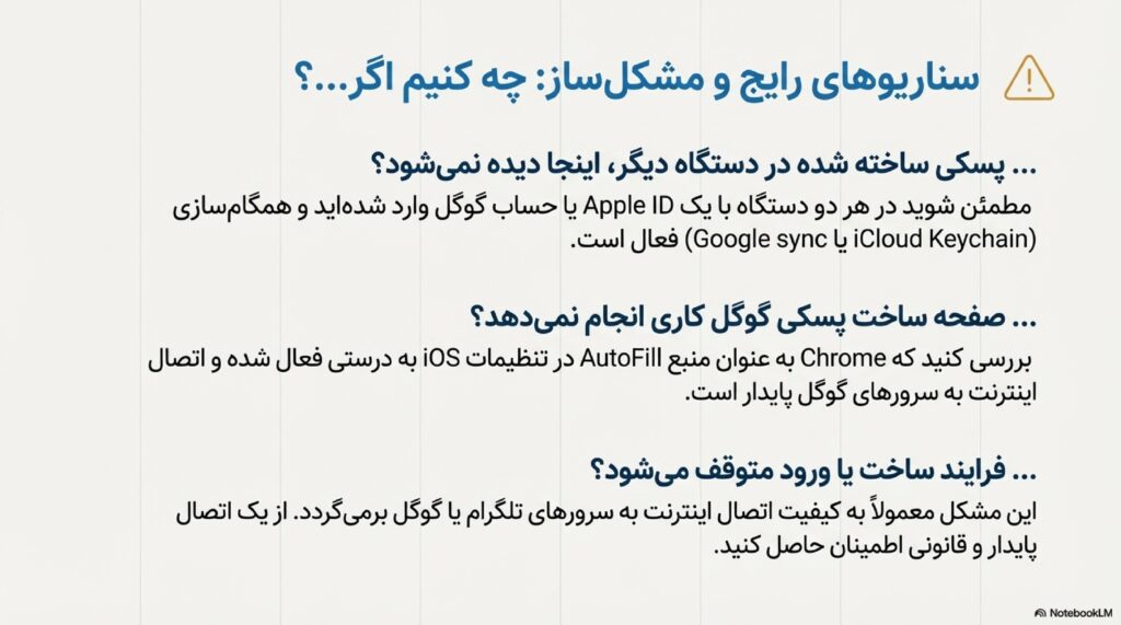 سناریوهای مشکلساز در پسکی تلگرام