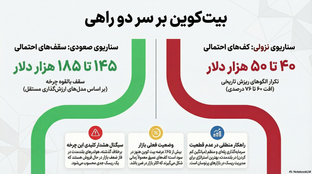 تحلیل بیت کوین با دادههای آنچین: مسیر بعدی BTC و بازار کریپتو از نگاه مدلهای ارزشگذاری و دادههای آنچین