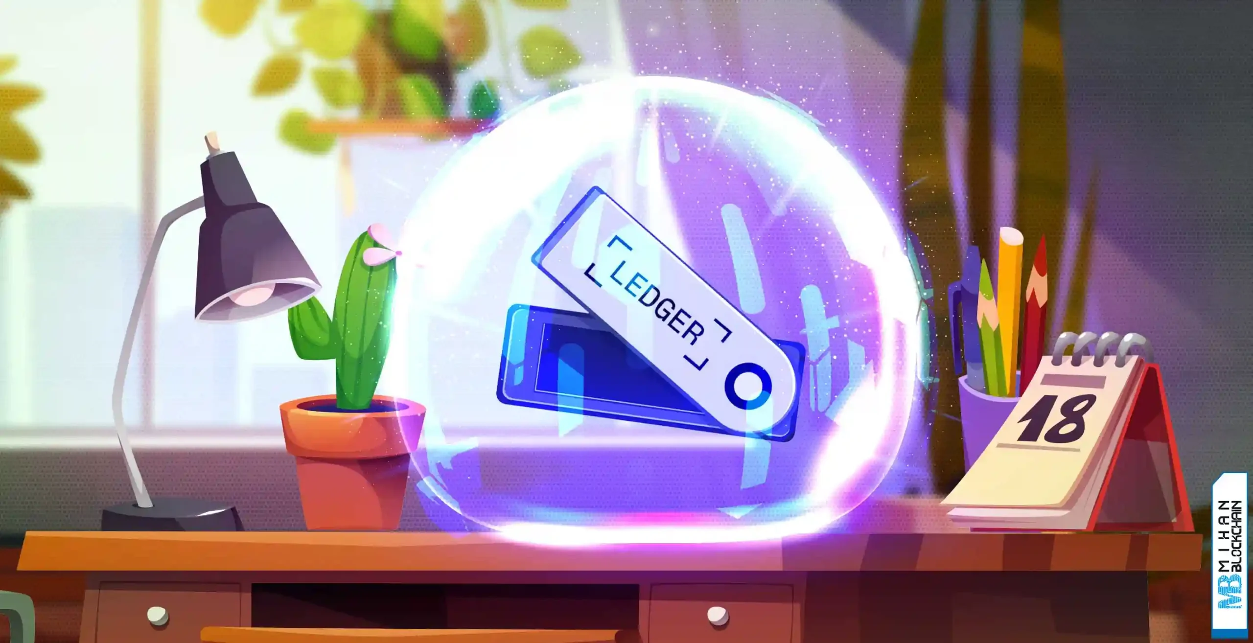 فیچر کیف پول سخت افزاری لجر