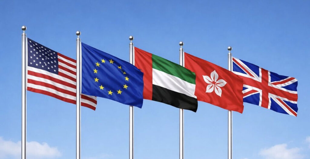 کدام کشورها صدور مجوزهای کریپتویی را آسان کردند