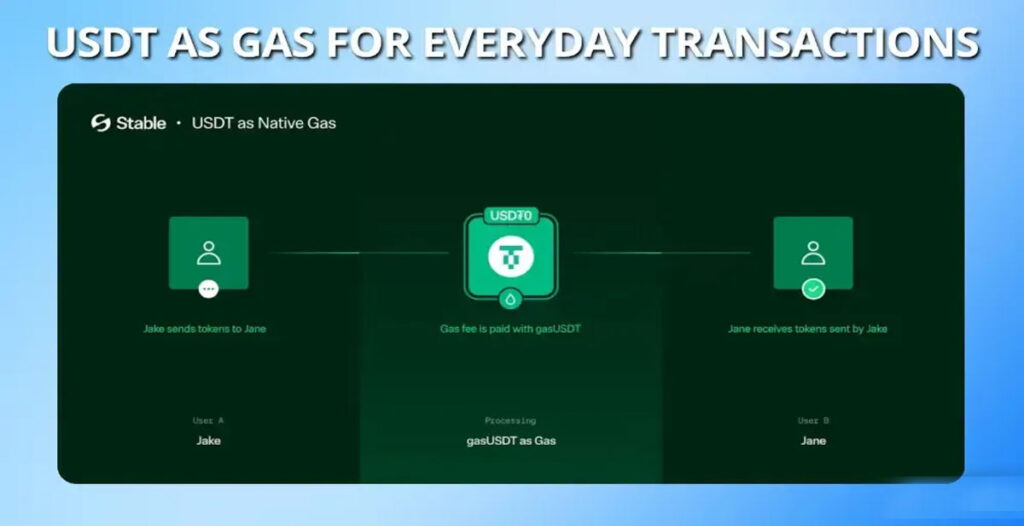 USDT توکن گس استیبل چین