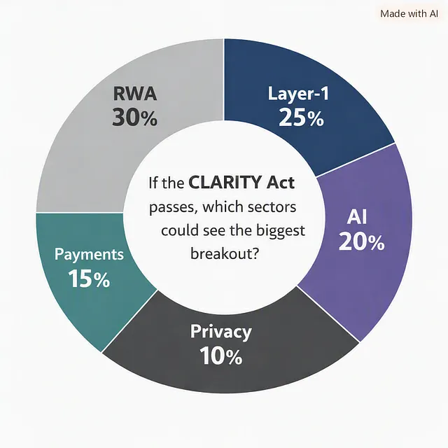نقشه احتمالی برندگان CLARITY Act