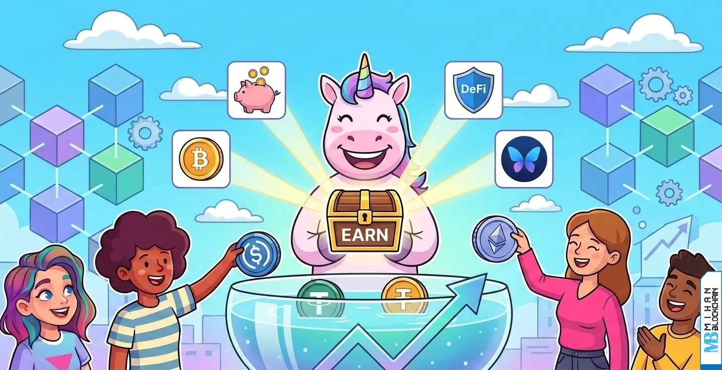 ورود یونیسواپ به دنیای وامدهی با سرویس جدید Earn